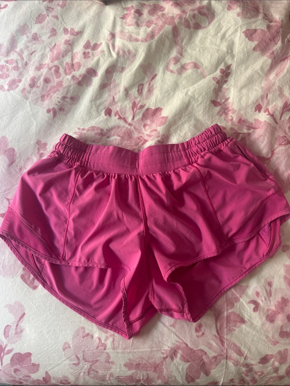 Lululemon Hotty Hot Pink Shorts
